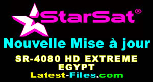 STARSAT SR-4080 HD EXTREME EGYPT